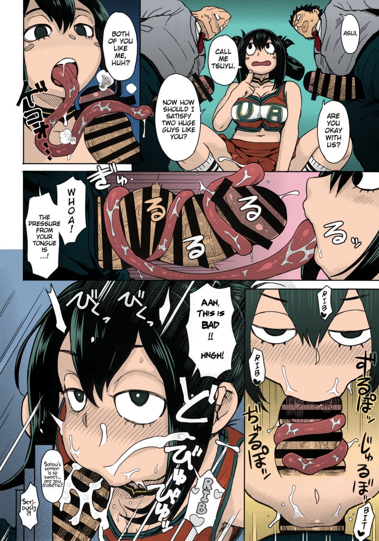 hentai manga Uraraka\'s Behind-the-Scenes Prostitution